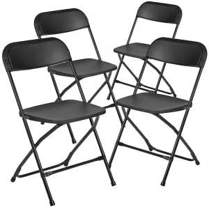 Black Foldable Chairs