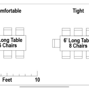 6’ Foldable  Table
