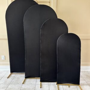 Gold Metal Wedding Arch/Chiara Backdrop Stand – 4