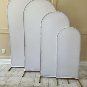 Gold Metal Wedding Arch/Chiara Backdrop Stand – 4